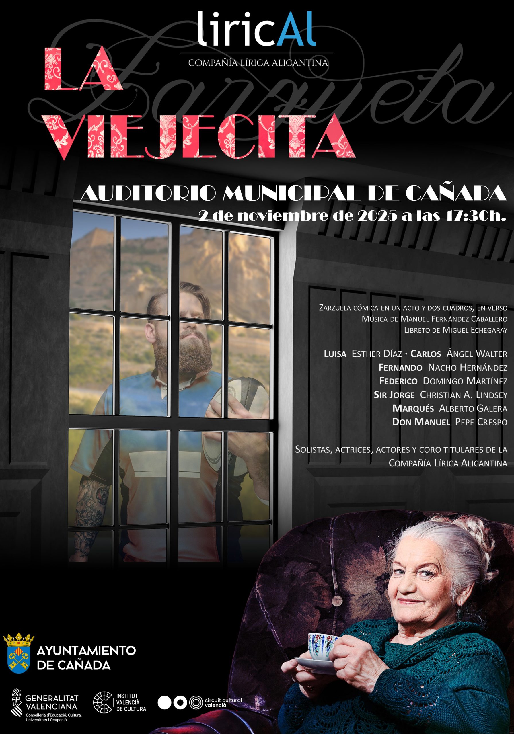 Cartel LA VIEJECITA
